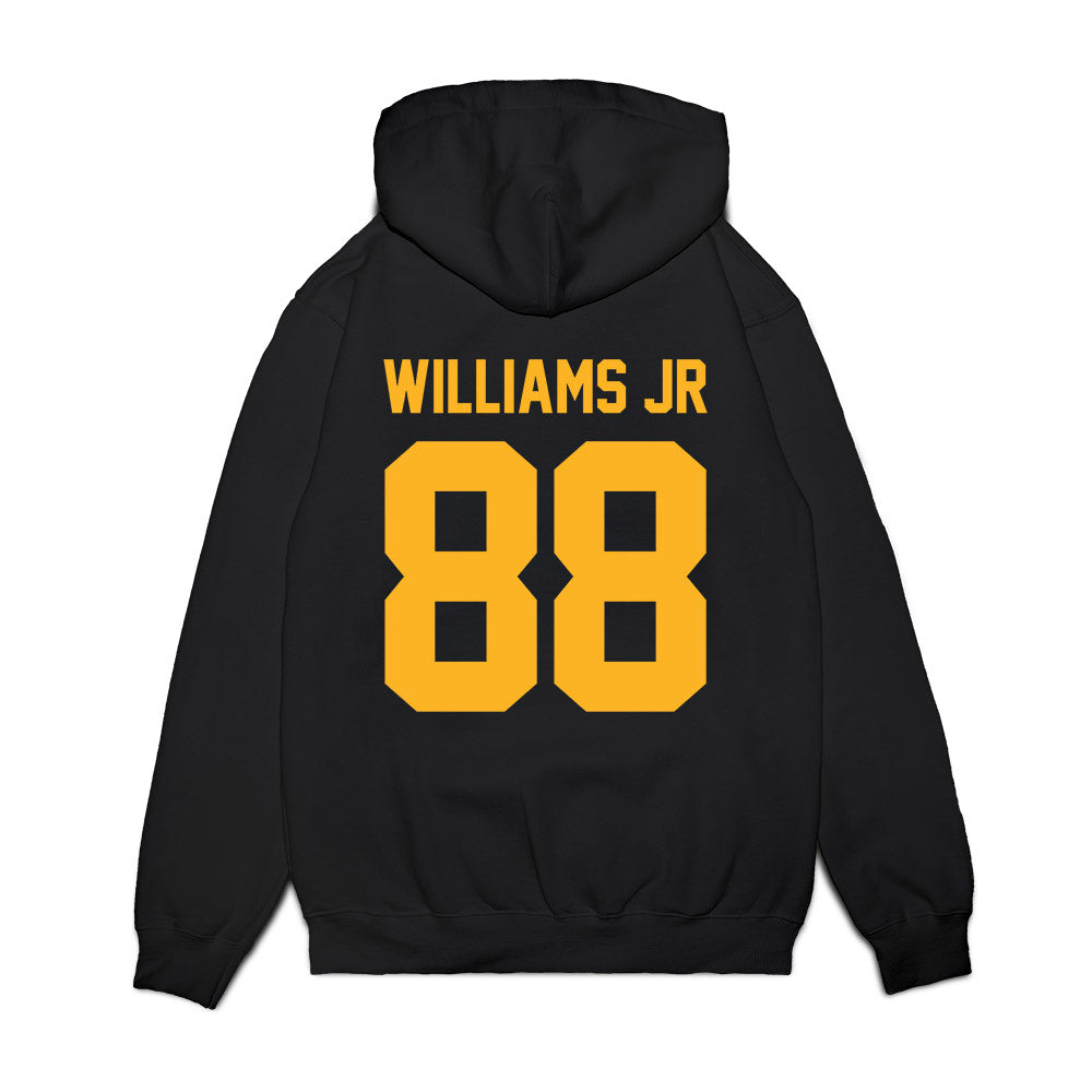 Baylor - NCAA Football : Taz Williams Jr - Vintage Helmet Premium Hooded Sweatshirt-1