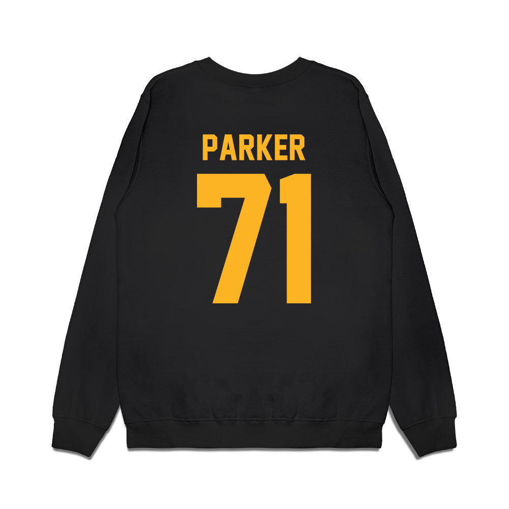Baylor - NCAA Football : Matthew Parker - Vintage Helmet Premium Crewneck Sweatshirt-1