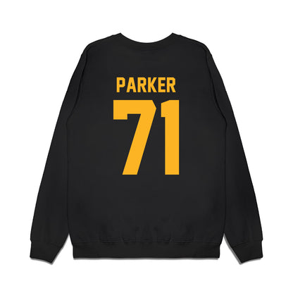 Baylor - NCAA Football : Matthew Parker - Vintage Helmet Premium Crewneck Sweatshirt-1
