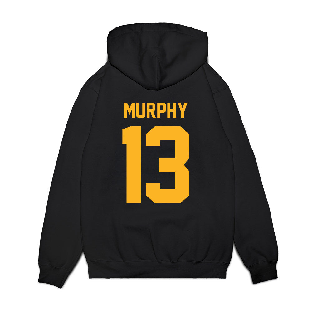 Baylor - NCAA Football : Quinn Murphy - Vintage Helmet Premium Hooded Sweatshirt-1