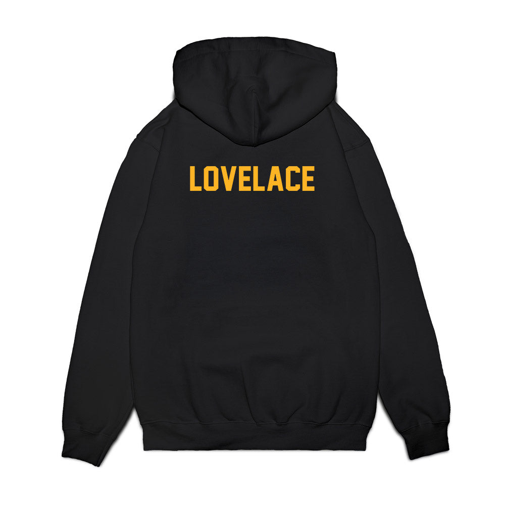 Baylor - NCAA Football : Cooper Lovelace - Vintage Helmet Premium Hooded Sweatshirt-1