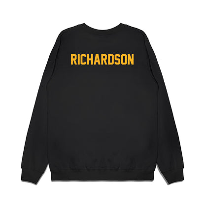 Baylor - NCAA Football : Jamarion Richardson - Vintage Helmet Premium Crewneck Sweatshirt-1