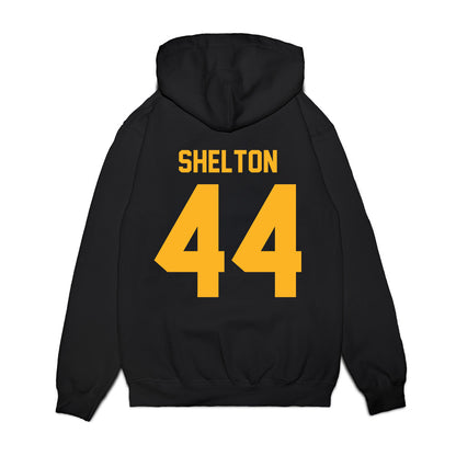 Baylor - NCAA Football : Jayden Shelton - Vintage Helmet Premium Hooded Sweatshirt-1