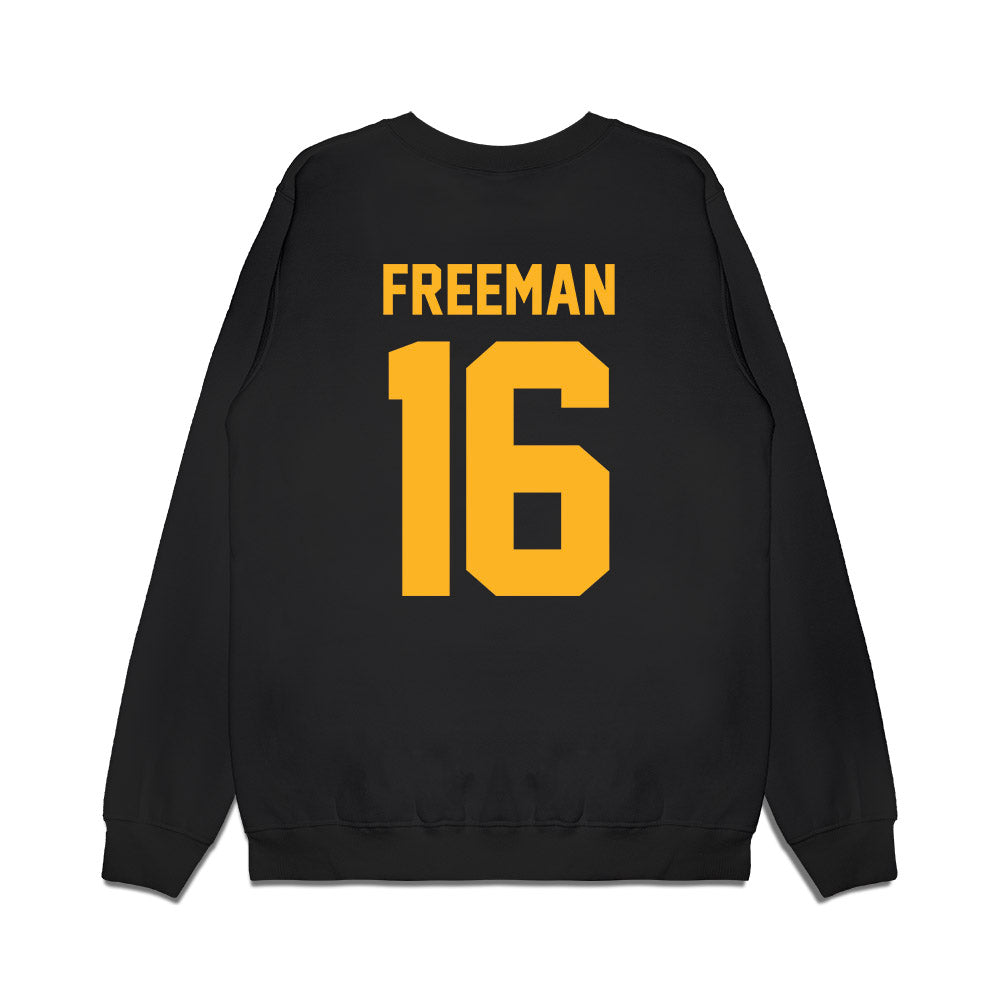 Baylor - NCAA Football : Gavin Freeman - Vintage Helmet Premium Crewneck Sweatshirt-1