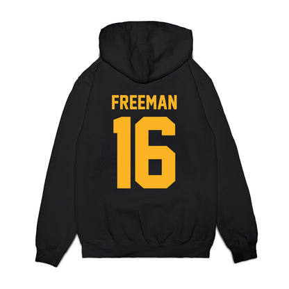 Baylor - NCAA Football : Gavin Freeman - Vintage Helmet Premium Hooded Sweatshirt-1