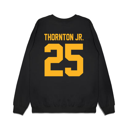 Baylor - NCAA Football : Levar Thornton Jr. - Vintage Helmet Premium Crewneck Sweatshirt-1