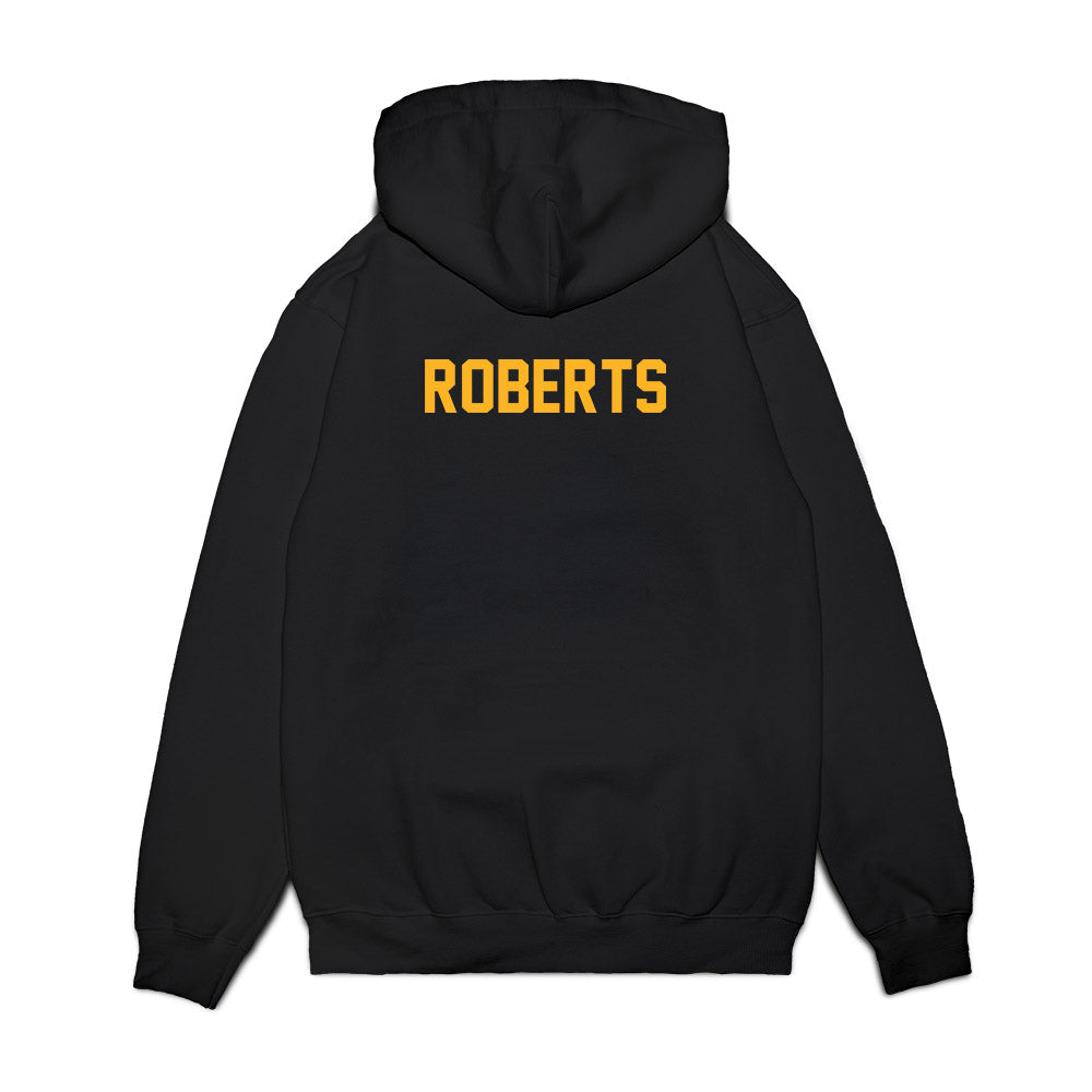 Baylor - NCAA Football : David Roberts - Vintage Helmet Premium Hooded Sweatshirt-1