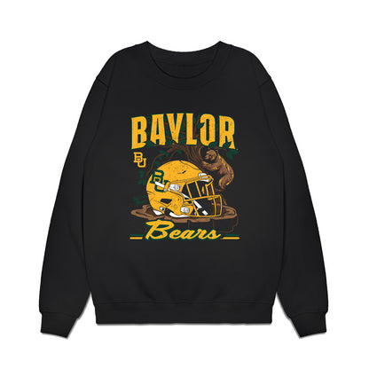 Baylor - NCAA Football : Davion Peters - Vintage Helmet Premium Crewneck Sweatshirt-0