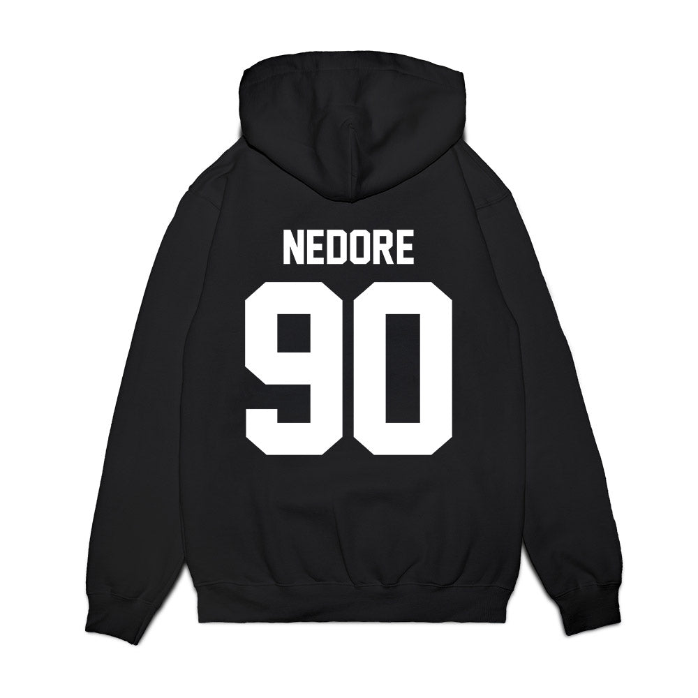 Texas Tech - NCAA Football : Ansel Nedore - Vintage Helmet Premium Hooded Sweatshirt-1