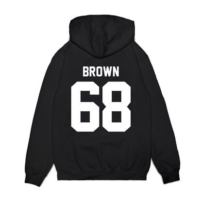 Texas Tech - NCAA Football : Ren Brown - Vintage Helmet Premium Hooded Sweatshirt-1