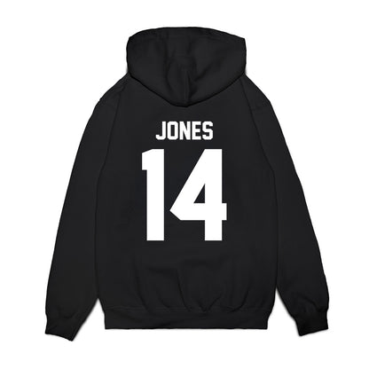 Texas Tech - NCAA Football : Bryson Jones - Vintage Helmet Premium Hooded Sweatshirt-1
