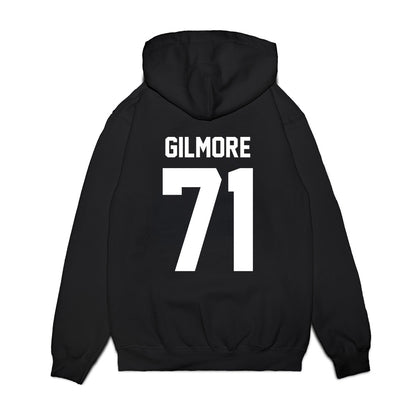 Texas Tech - NCAA Football : Bryce Gilmore - Vintage Helmet Premium Hooded Sweatshirt-1