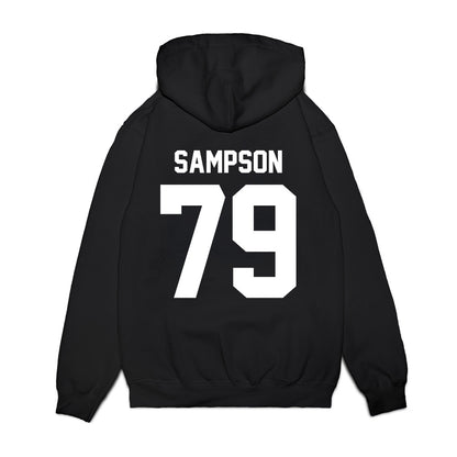 Texas Tech - NCAA Football : Howard Sampson - Vintage Helmet Premium Hooded Sweatshirt-1