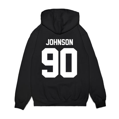 Texas Tech - NCAA Football : Ayden Johnson - Vintage Helmet Premium Hooded Sweatshirt-1
