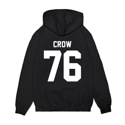 Texas Tech - NCAA Football : Jacob Crow - Vintage Helmet Premium Hooded Sweatshirt-1