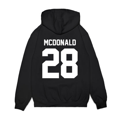 Texas Tech - NCAA Football : Braylan McDonald - Vintage Helmet Premium Hooded Sweatshirt-1