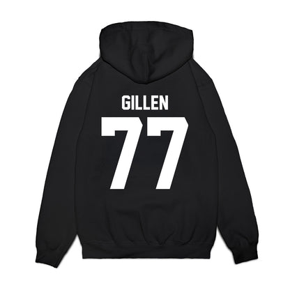 Texas Tech - NCAA Football : Elias Gillen - Vintage Helmet Premium Hooded Sweatshirt-1