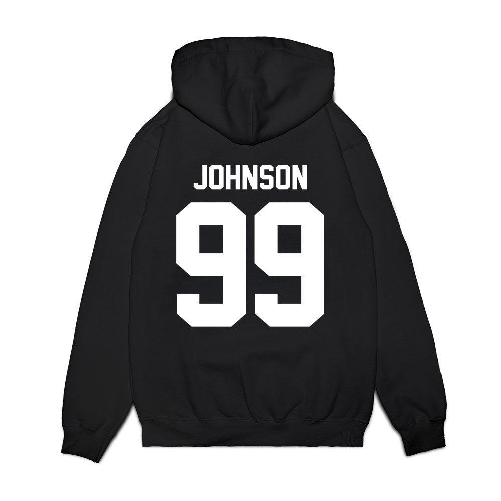 Texas Tech - NCAA Football : JoJo Johnson - Vintage Helmet Premium Hooded Sweatshirt-1