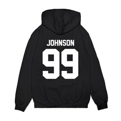Texas Tech - NCAA Football : JoJo Johnson - Vintage Helmet Premium Hooded Sweatshirt-1
