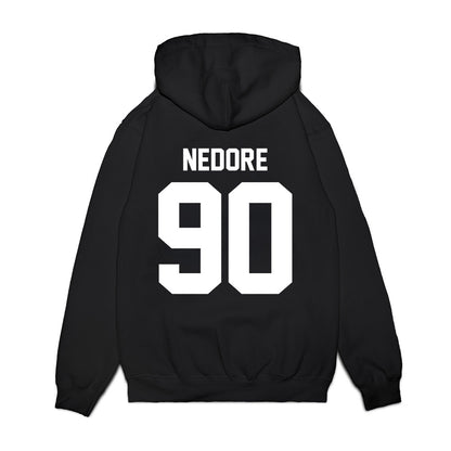 Texas Tech - NCAA Football : Ansel Nedore - Vintage Helmet Premium Hooded Sweatshirt-1