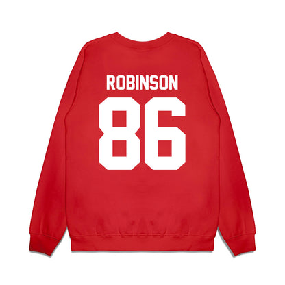 Texas Tech - NCAA Football : Sean Robinson - Vintage Helmet Premium Crewneck Sweatshirt-1