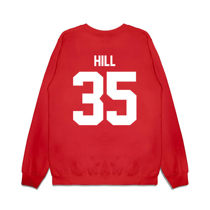 Texas Tech - NCAA Football : Adam Hill - Vintage Helmet Premium Crewneck Sweatshirt-1