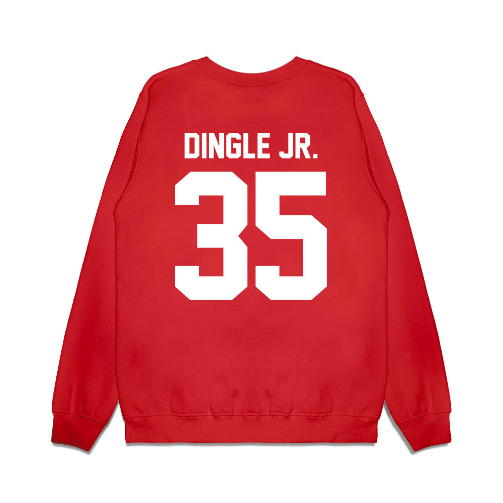 Texas Tech - NCAA Football : Miquel Dingle Jr. - Vintage Helmet Premium Crewneck Sweatshirt-1