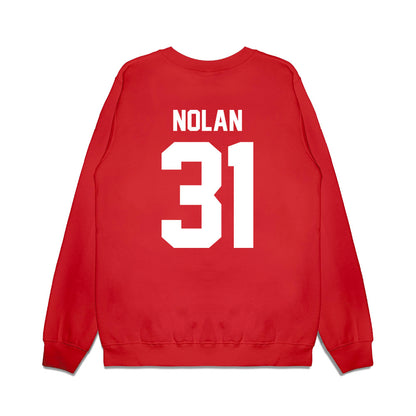 Texas Tech - NCAA Football : Cord Nolan - Vintage Helmet Premium Crewneck Sweatshirt-1