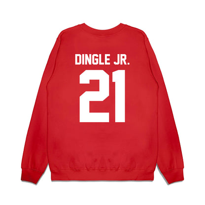 Texas Tech - NCAA Football : Miquel Dingle Jr. - Vintage Helmet Premium Crewneck Sweatshirt-1