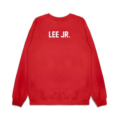 Texas Tech - NCAA Football : Donte Lee Jr. - Vintage Helmet Premium Crewneck Sweatshirt-1