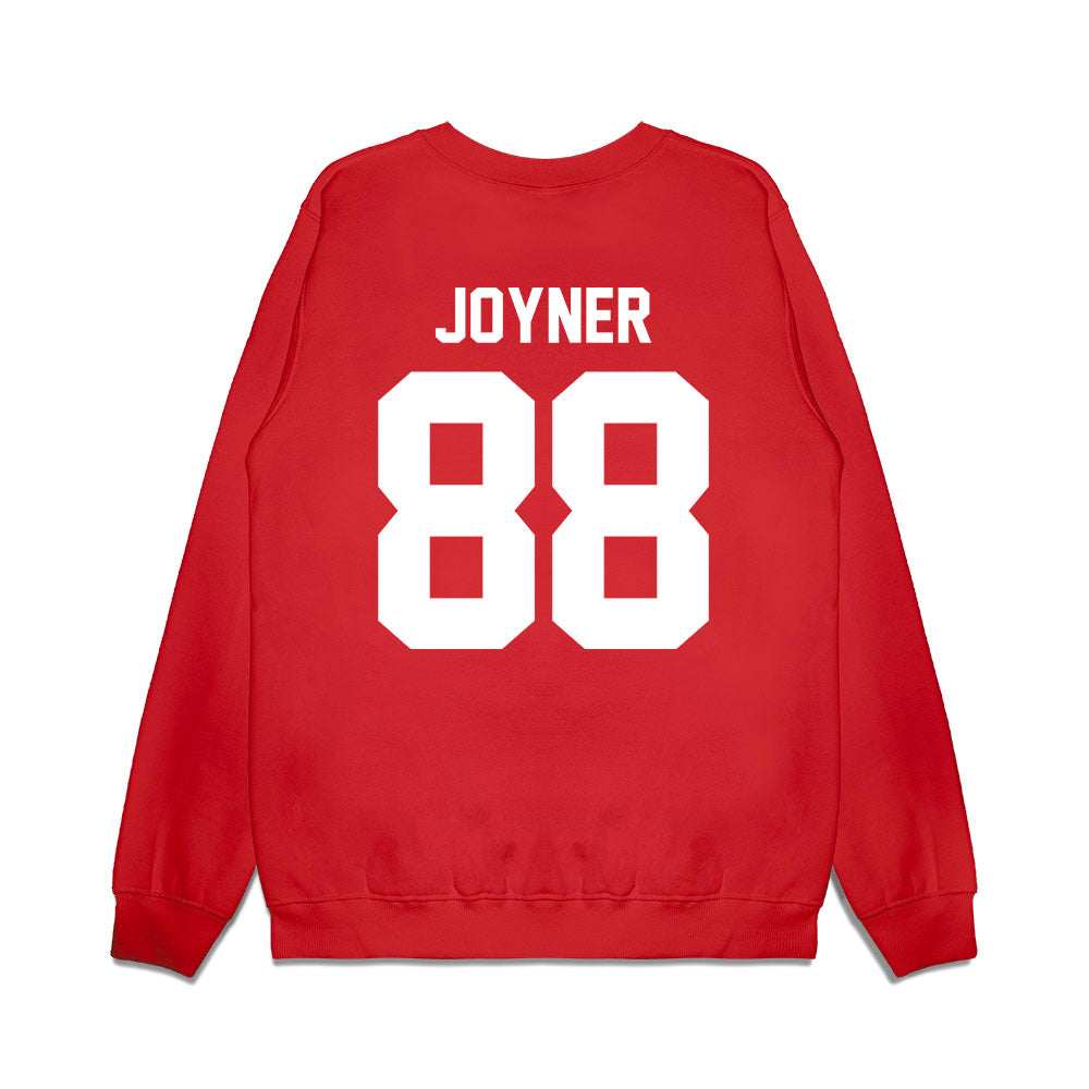 Texas Tech - NCAA Football : Quintaelyn Joyner - Vintage Helmet Premium Crewneck Sweatshirt-1