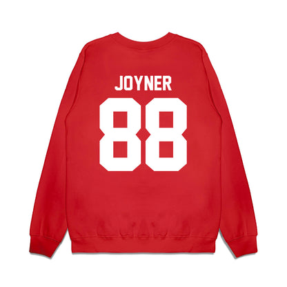 Texas Tech - NCAA Football : Quintaelyn Joyner - Vintage Helmet Premium Crewneck Sweatshirt-1