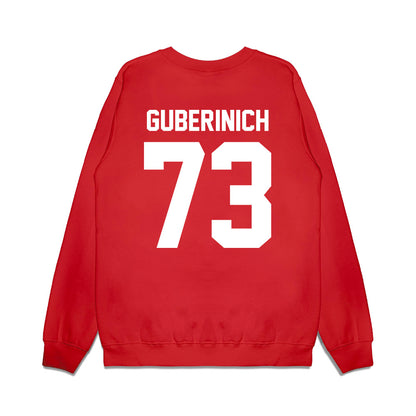 Texas Tech - NCAA Football : Danilo Guberinich - Vintage Helmet Premium Crewneck Sweatshirt-1