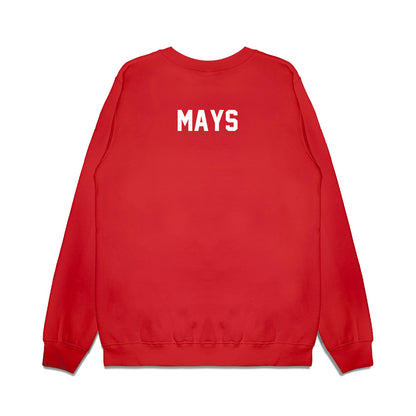 Texas Tech - NCAA Football : Jerald Mays - Vintage Helmet Premium Crewneck Sweatshirt-1
