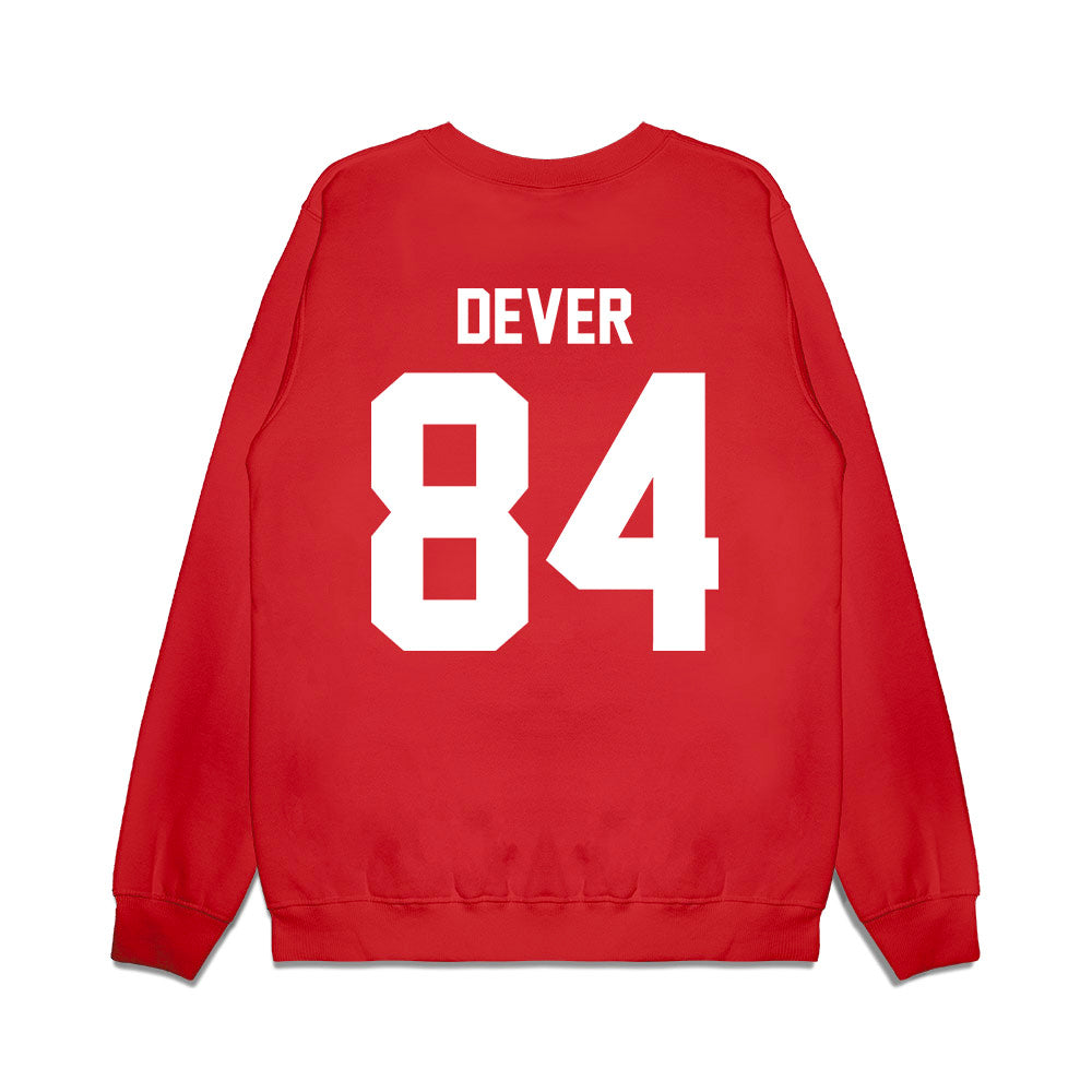 Texas Tech - NCAA Football : Michael Dever - Vintage Helmet Premium Crewneck Sweatshirt-1