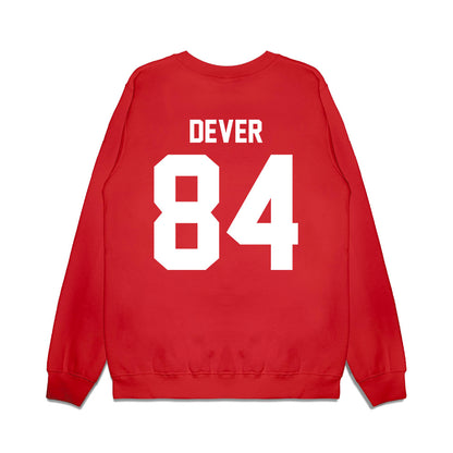 Texas Tech - NCAA Football : Michael Dever - Vintage Helmet Premium Crewneck Sweatshirt-1