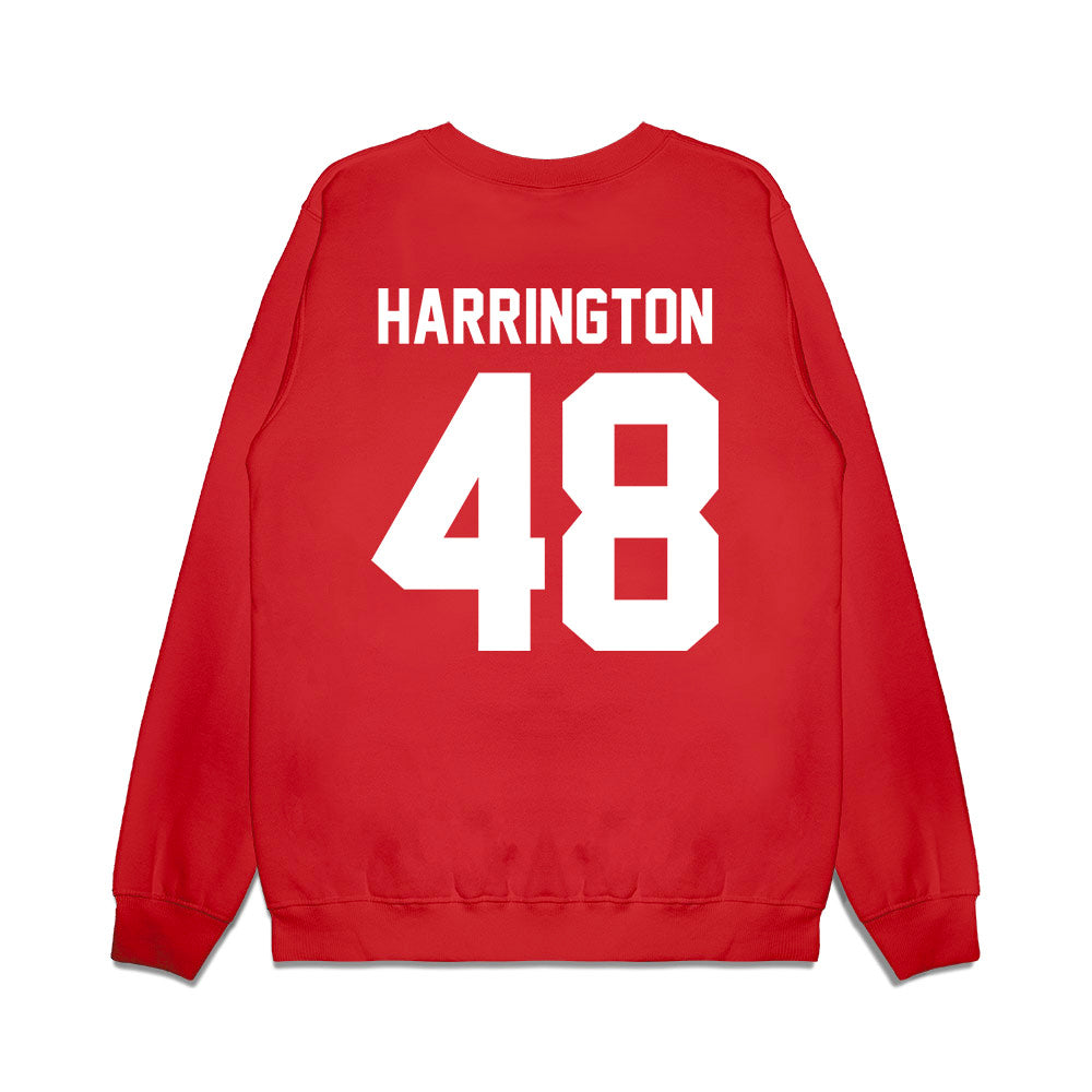 Texas Tech - NCAA Football : Stone Harrington - Vintage Helmet Premium Crewneck Sweatshirt-1