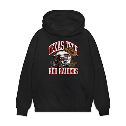 Texas Tech - NCAA Football : Adam Hill - Vintage Helmet Premium Hooded Sweatshirt-0