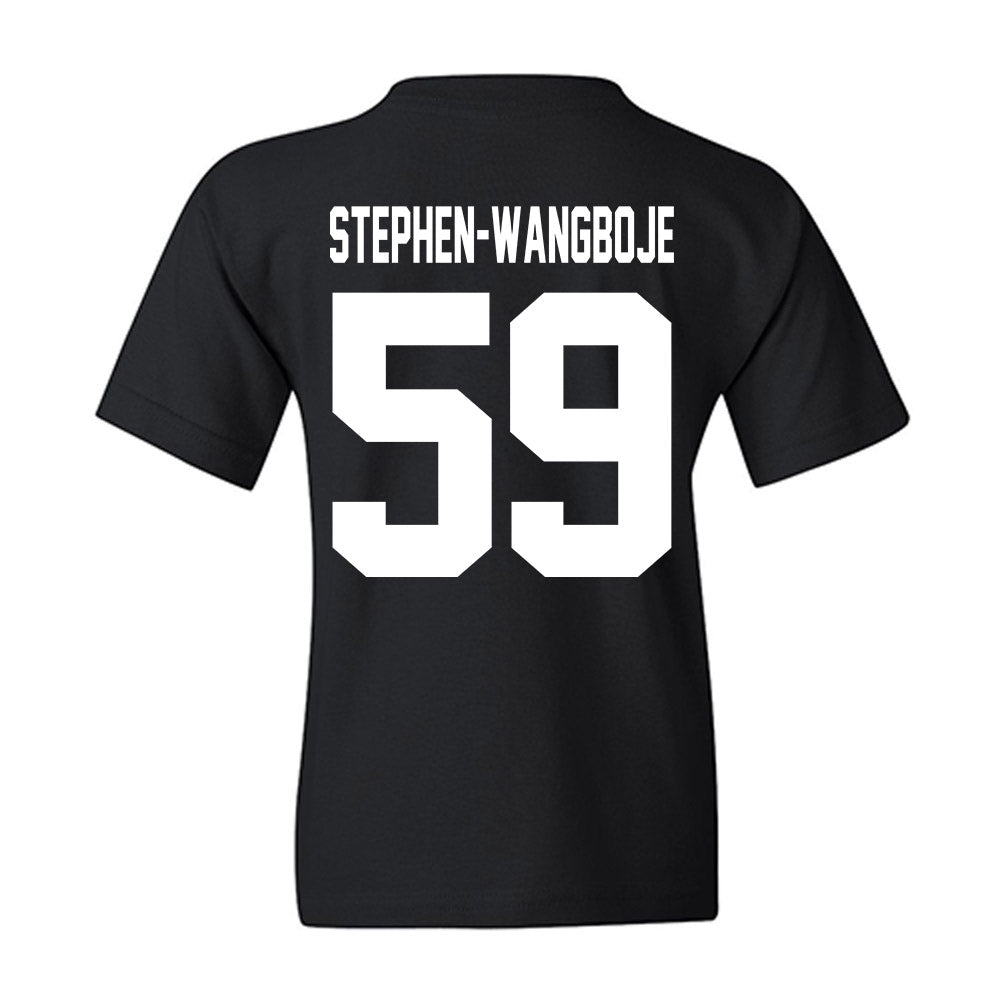 Northwestern - NCAA Football : Glory Stephen-Wangboje - Vintage Football Youth T-Shirt-1