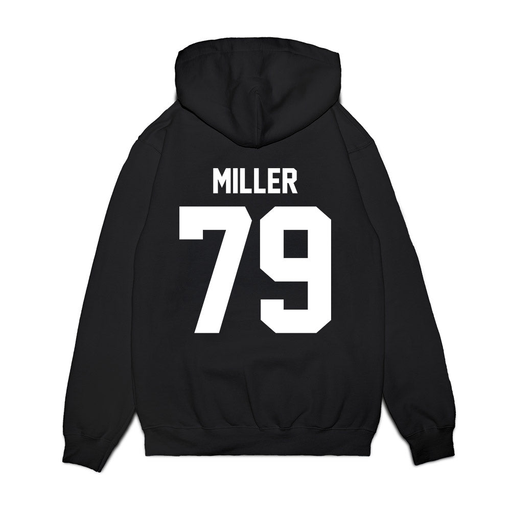 Northwestern - NCAA Football : Jacob Miller - Vintage Football Premium Hooded Sweatshirt-1