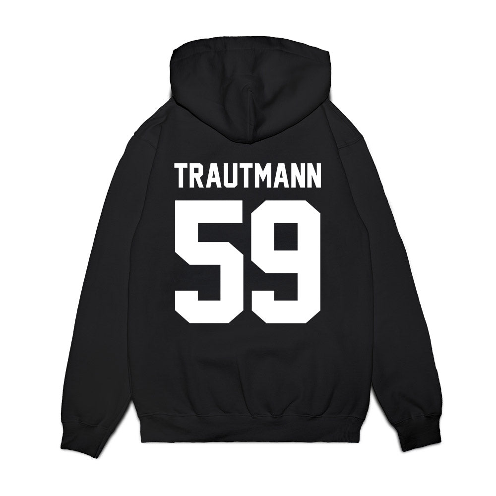 Northwestern - NCAA Football : Jack Trautmann - Vintage Football Premium Hooded Sweatshirt-1