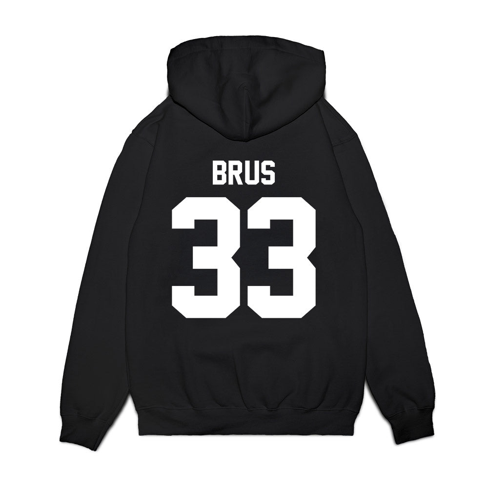 Northwestern - NCAA Football : Braydon Brus - Vintage Football Premium Hooded Sweatshirt-1