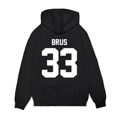 Northwestern - NCAA Football : Braydon Brus - Vintage Football Premium Hooded Sweatshirt-1