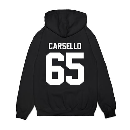 Northwestern - NCAA Football : Jackson Carsello - Vintage Football Premium Hooded Sweatshirt-1