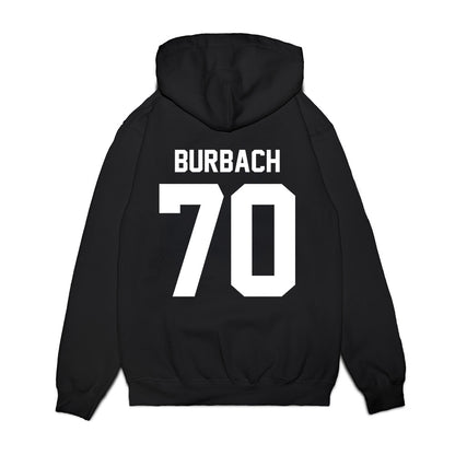 Northwestern - NCAA Football : Leighton Burbach - Vintage Football Premium Hooded Sweatshirt-1