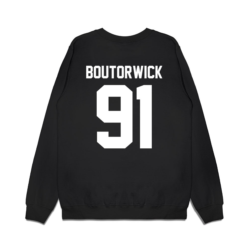 Northwestern - NCAA Football : Evan Boutorwick - Vintage Football Premium Crewneck Sweatshirt-1