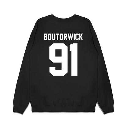 Northwestern - NCAA Football : Evan Boutorwick - Vintage Football Premium Crewneck Sweatshirt-1