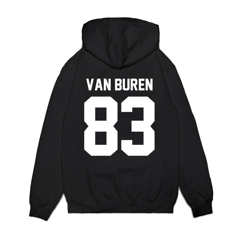 Northwestern - NCAA Football : Blake Van Buren - Vintage Football Premium Hooded Sweatshirt-1