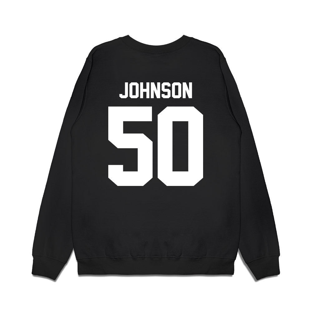 Northwestern - NCAA Football : Qayvier Johnson - Vintage Football Premium Crewneck Sweatshirt-1