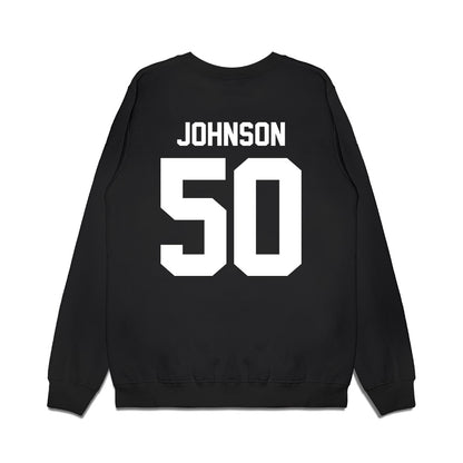 Northwestern - NCAA Football : Qayvier Johnson - Vintage Football Premium Crewneck Sweatshirt-1